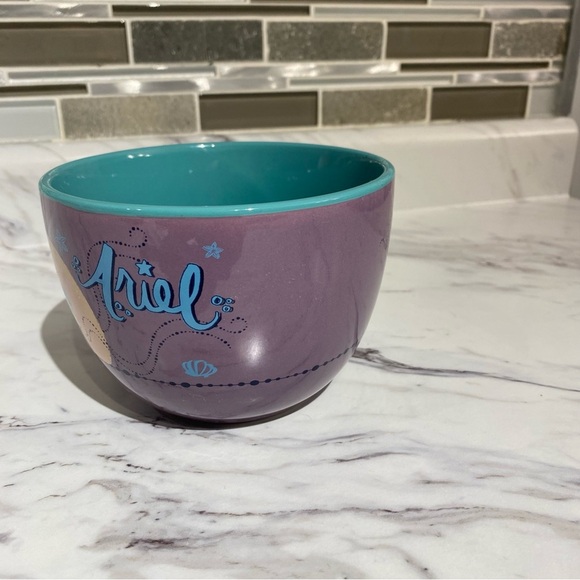 Disney The Little Mermaid Ariel mug wide mouth coffee soup mug 24 OZ - Picture 4 of 11